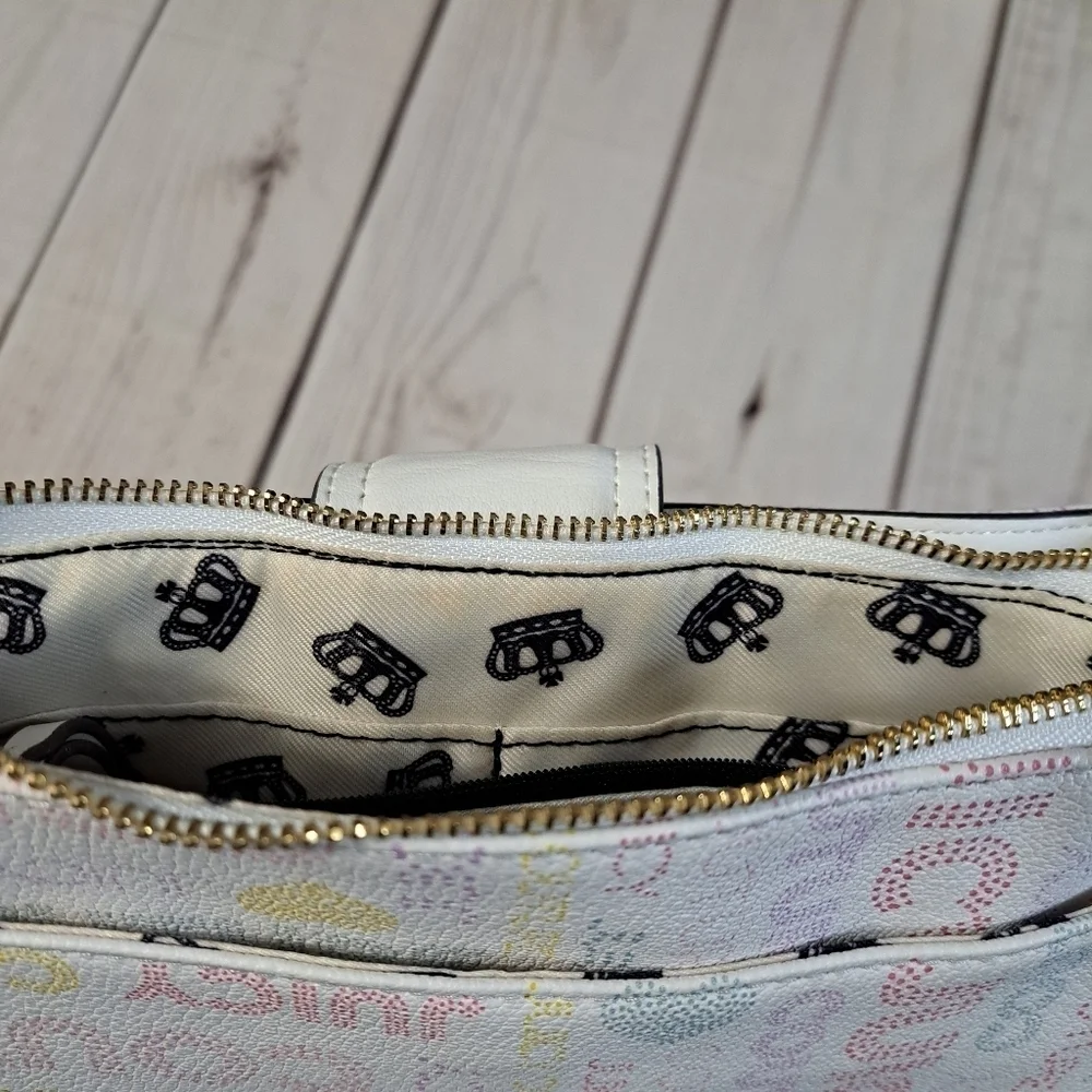 2 FOR 20 SALE Juicy Couture White Multicolor Crossbody Bag